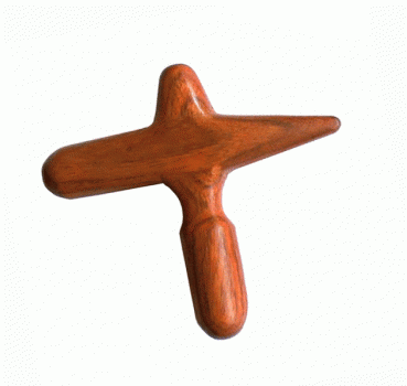 Massagekreuz Holz